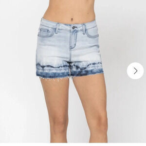 Judy Blue tie‎ dye denim jean shorts